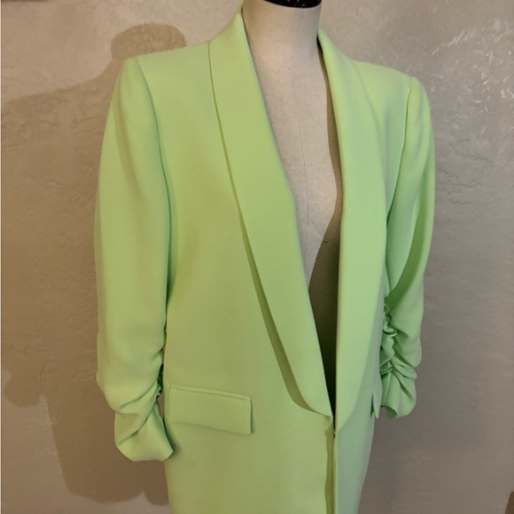 Stunning Gianni Bini Spring Green Blazer Sz 12 NWOT - Picture 4 of 10